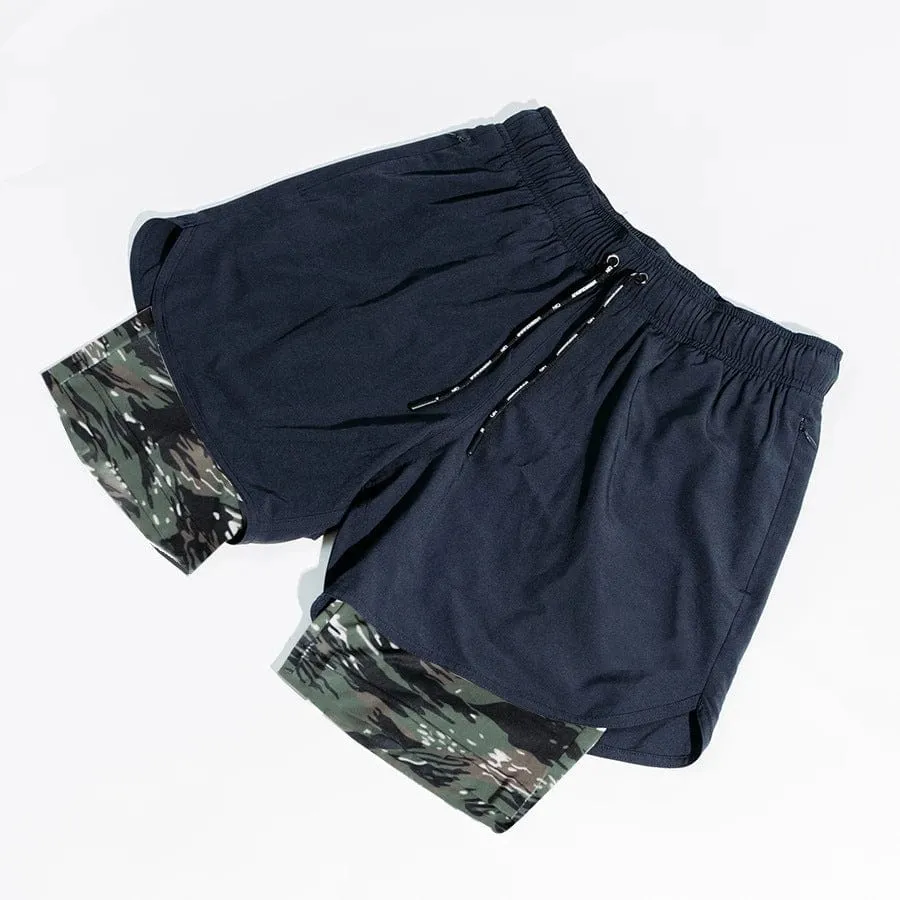 Allrj leg day compression shorts