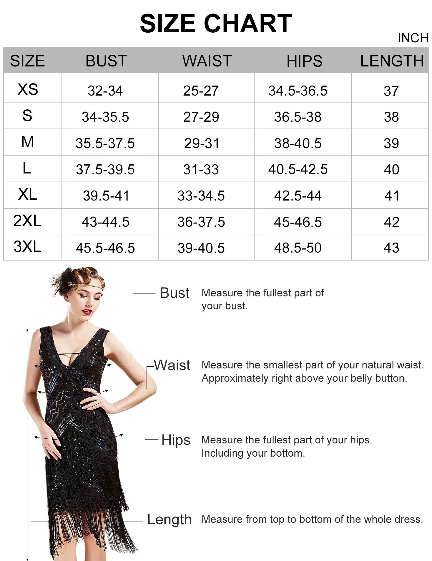BABEYOND 1920s Flapper Dress V Neck Sequin Beaded Dress Roaring 20s Gatsby Fringe Party Dress Wine Red & Gold Small
