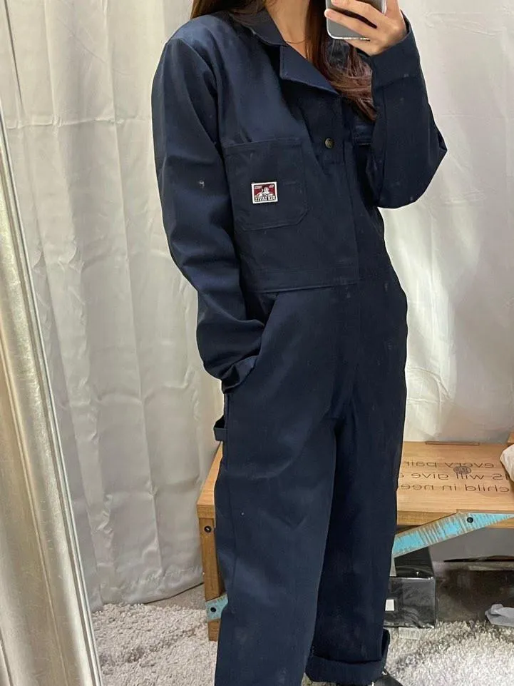 Ben Davis Coveralls Navy 88 NVY