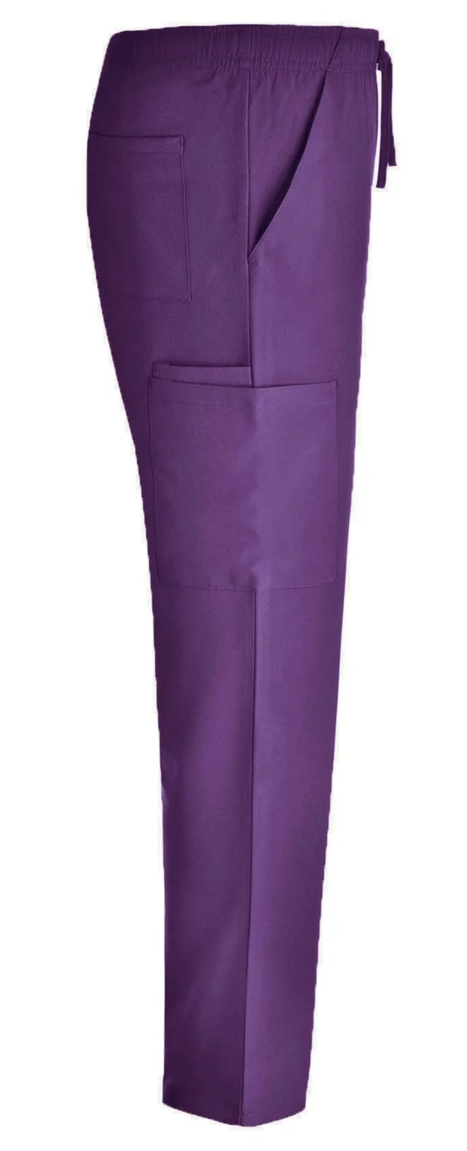 Beverly Hills Unisex Grape Stretch Scrub Pants