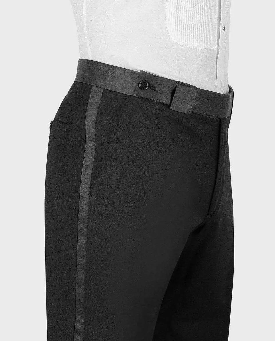 Black Decorative Lapel Tuxedo