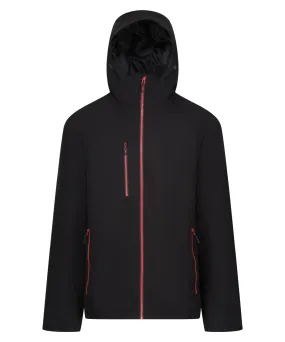 Black/Classic Red - Navigate waterproof insulated jacket