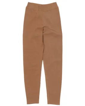 Brown Stretch Pants