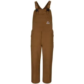 Bulwark Brown Duck Unlined Bib Overall