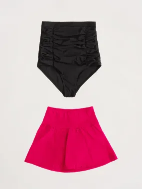 Bundle Shapermint Essentials - 1 Bikini Bottom   1 Swim Skirt