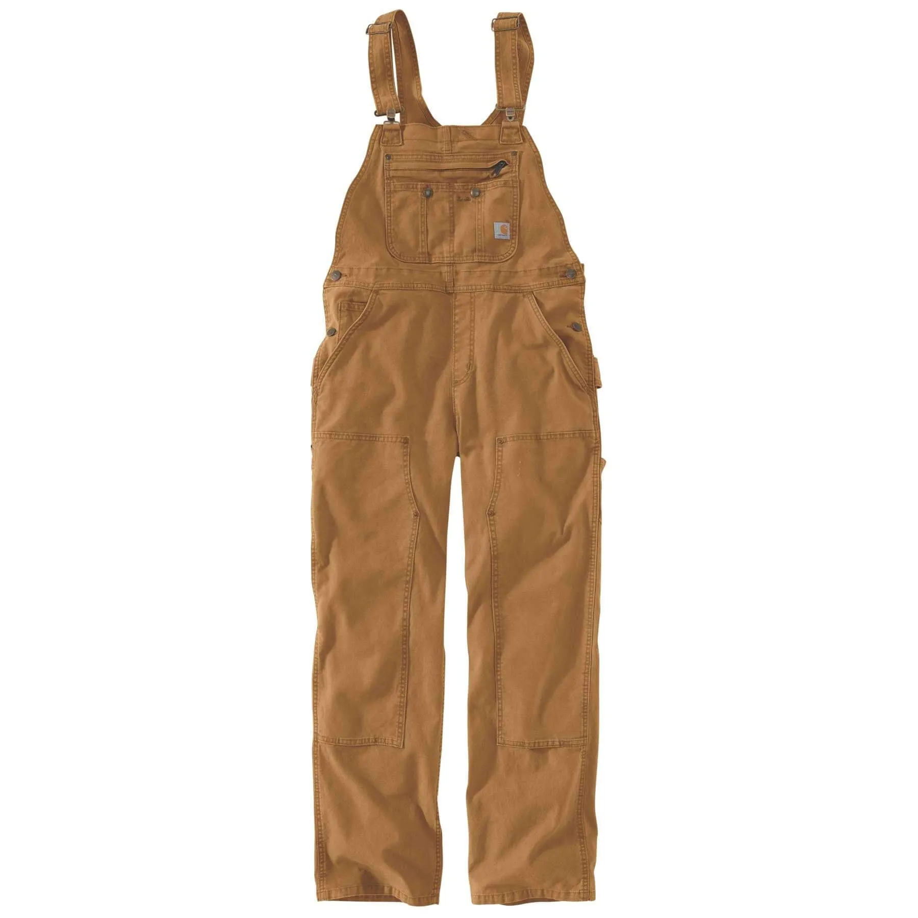 Carhartt Womens Rugged Flex Loose Fit Canvas Crawford Bib Overalls 102438