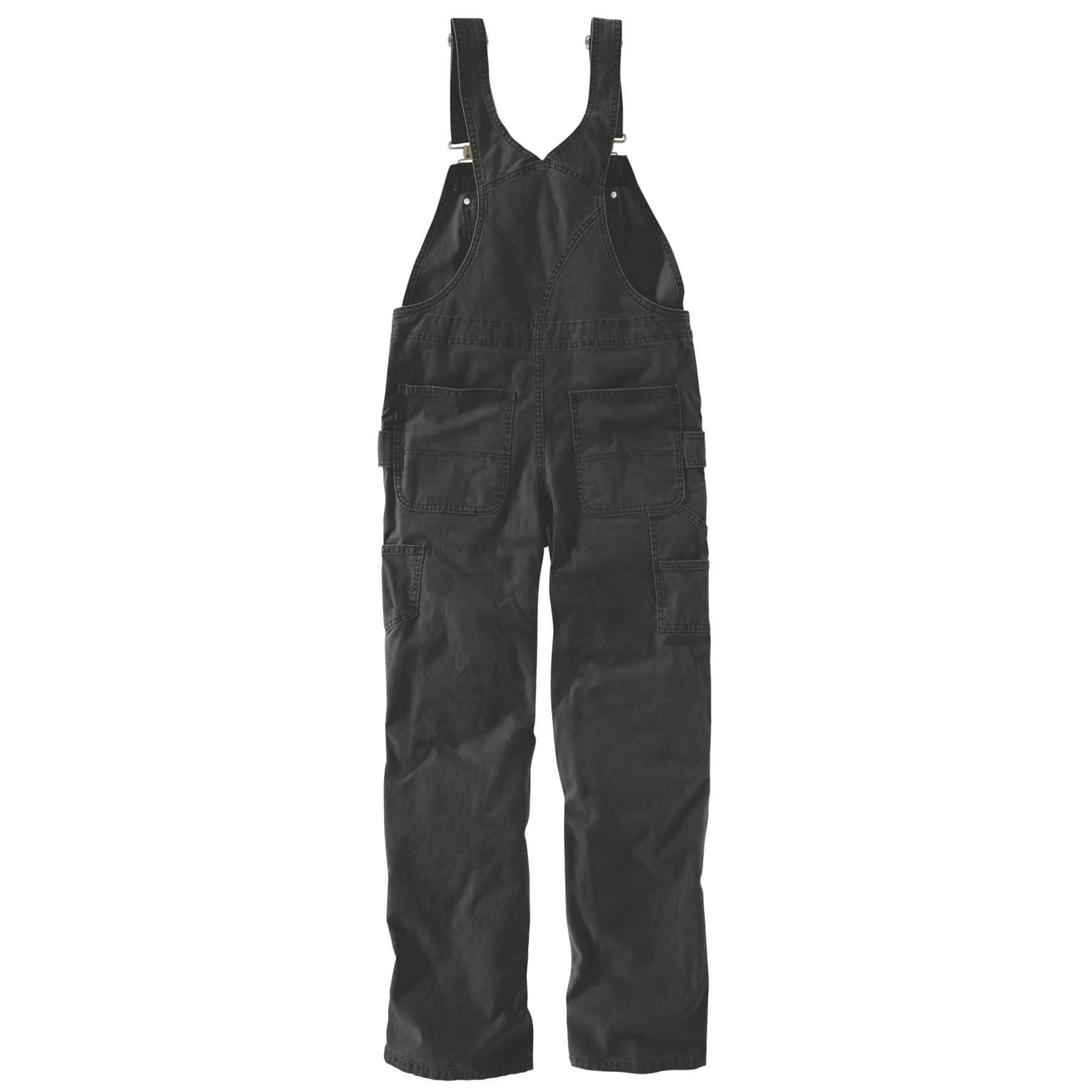 Carhartt Womens Rugged Flex Loose Fit Canvas Crawford Bib Overalls 102438