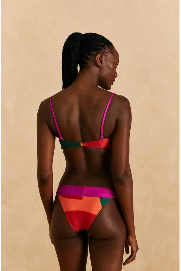 Colorful Leaves Bikini Bottoms
