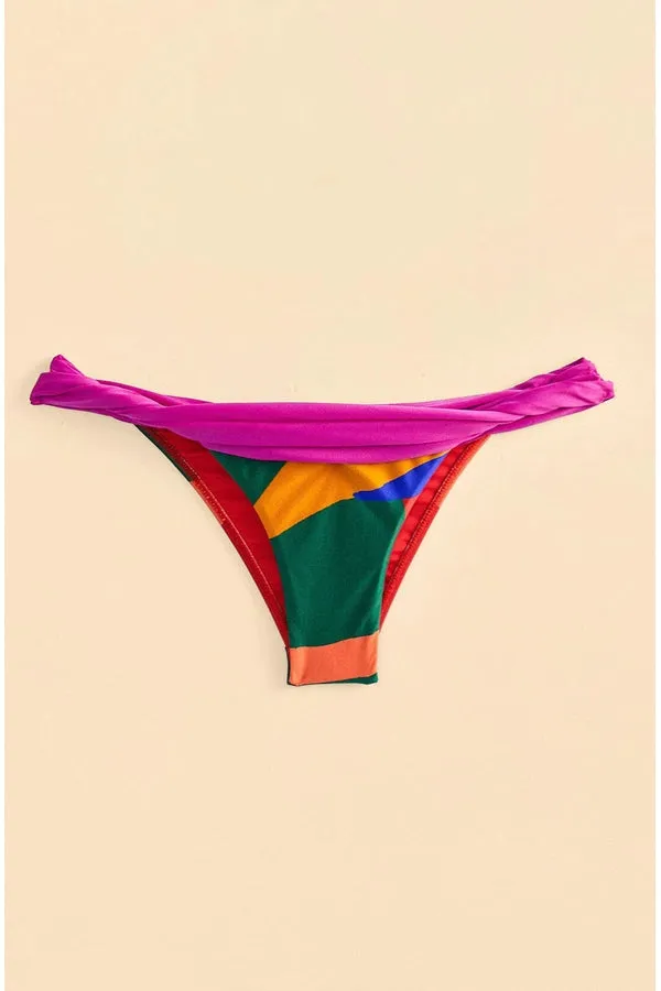Colorful Leaves Bikini Bottoms
