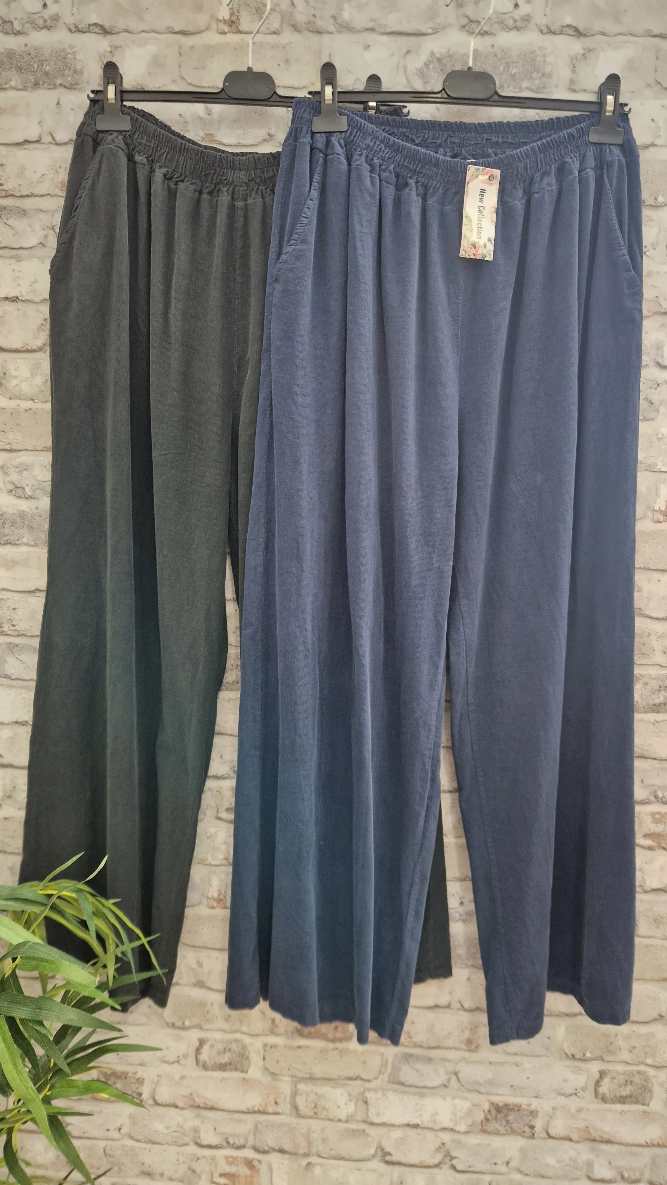 Cord Wide Leg Trouser
