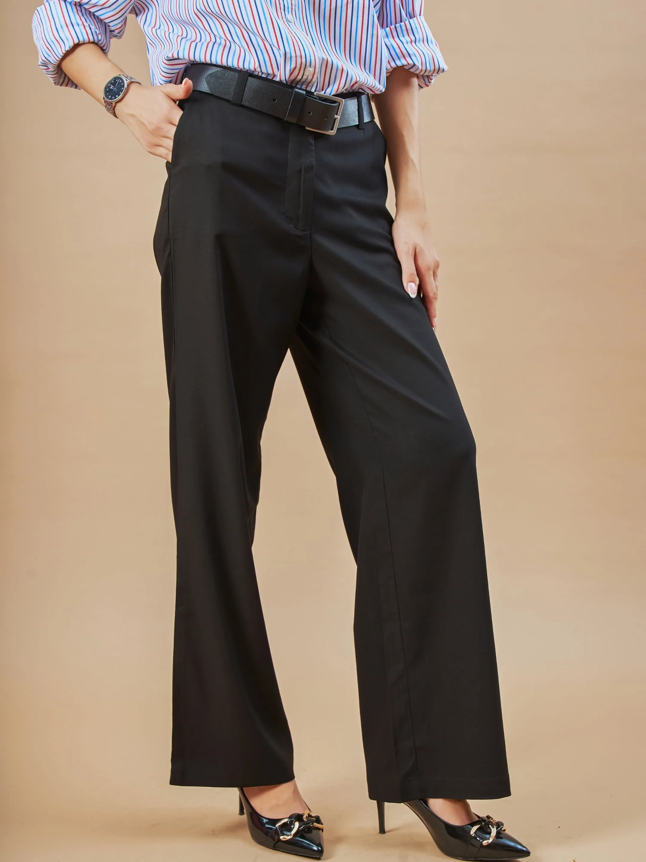 Diane Black Formal Trousers