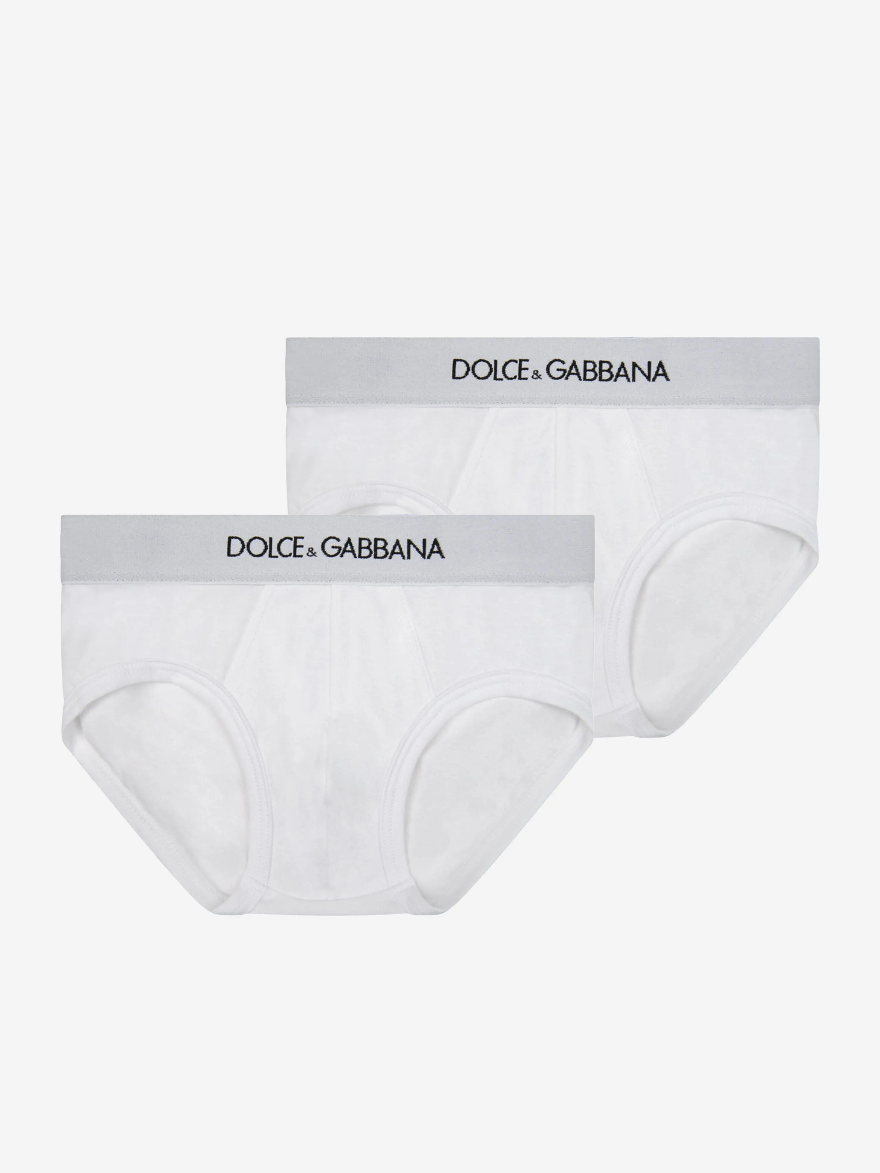 Dolce & Gabbana Boys Cotton Pants Set 2 Pack