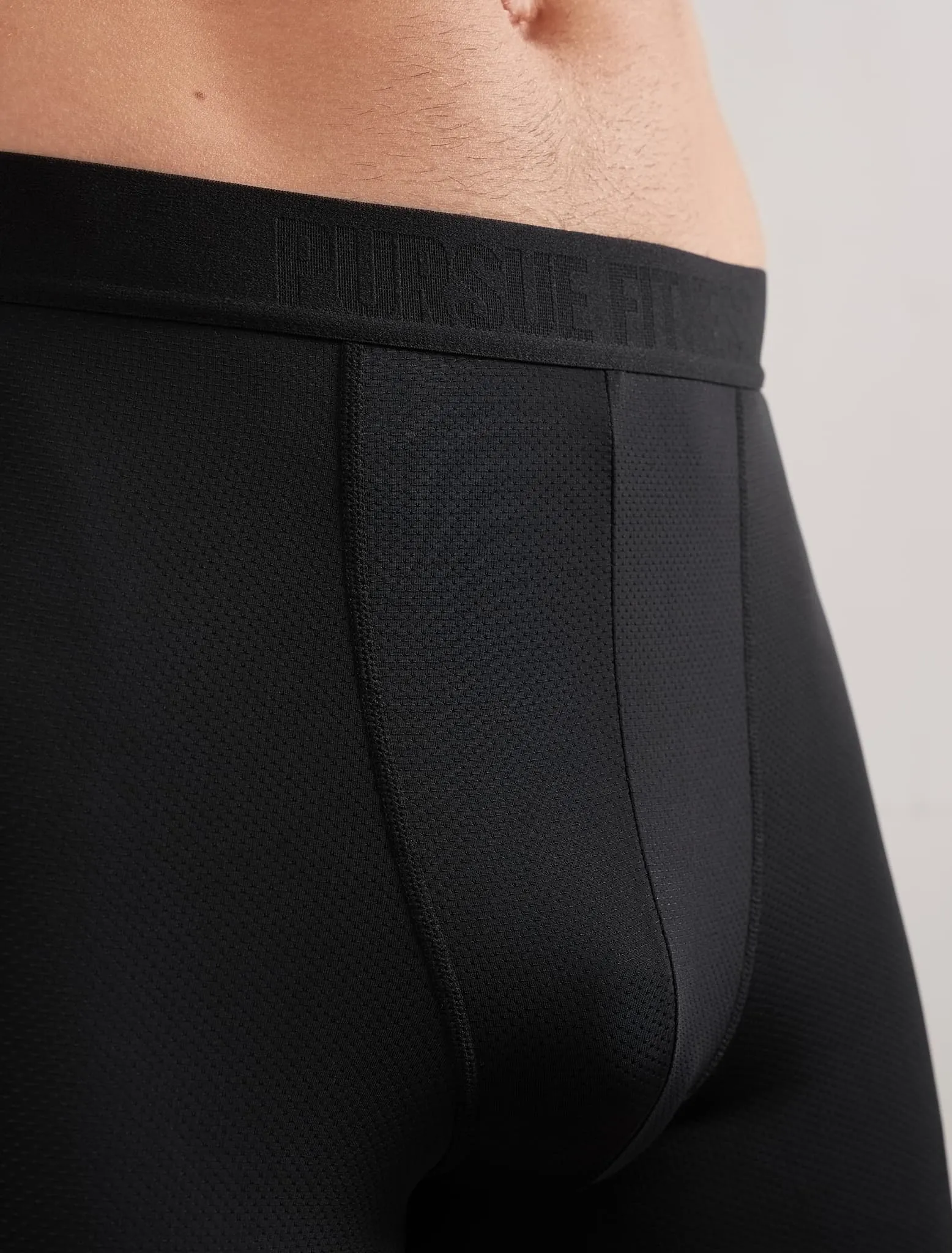 Everyday Boxers - Black (Mid Length)