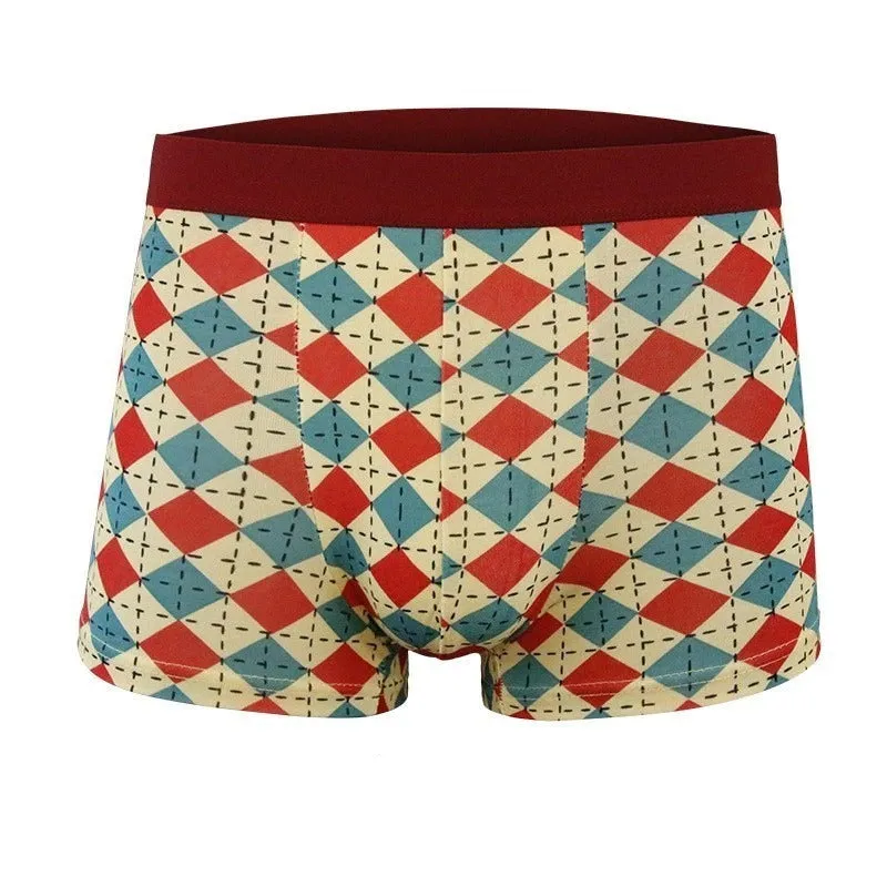 Fashion Printed Men Underpants Boxers - Comfortable and Stylish Underwear for Men