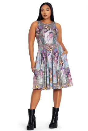 Four Seasons Princess Midi Dress