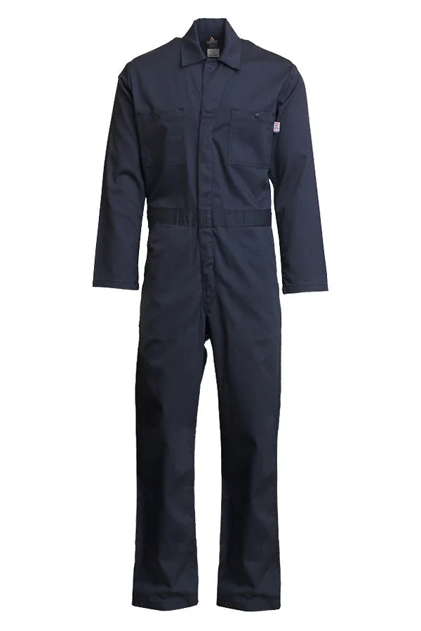 FR Economy Coveralls | 7oz. 100% Cotton | Navy