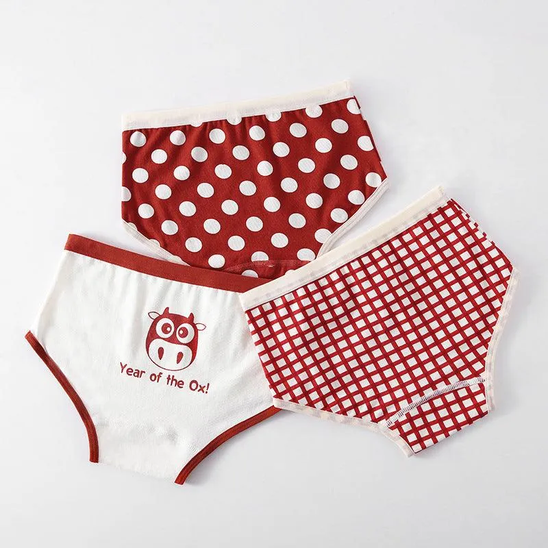 Girls Underwear Cotton Triangle Boxer Shorts