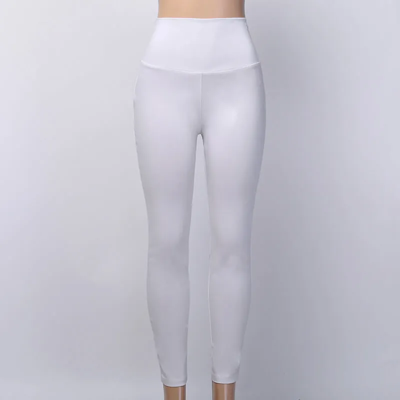 High Waist Stretch Skinny Fitting Pants