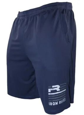 Iron Rebel Performance Shorts - Navy
