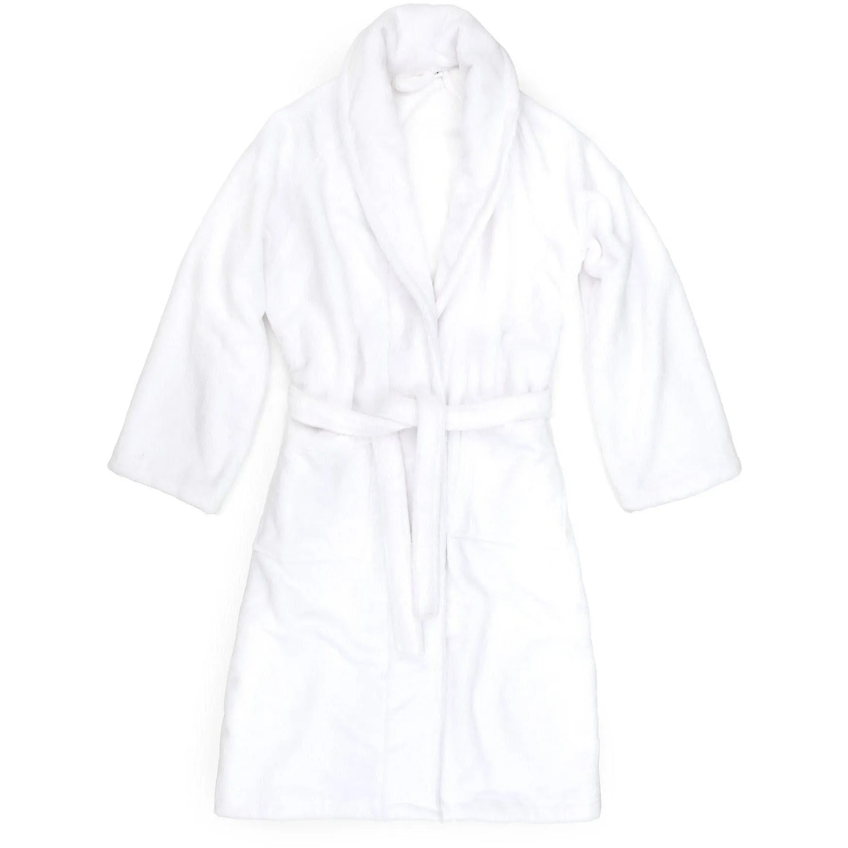Kashwere Ultra Soft Kapua™ Cotton Velour Robe Available In White