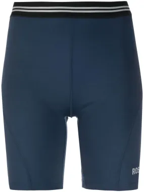 logo-print biker shorts