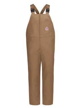 Men's Heavyweight Excel Flame-Resistant Bib Overall - BLF8 - Brown Duck
