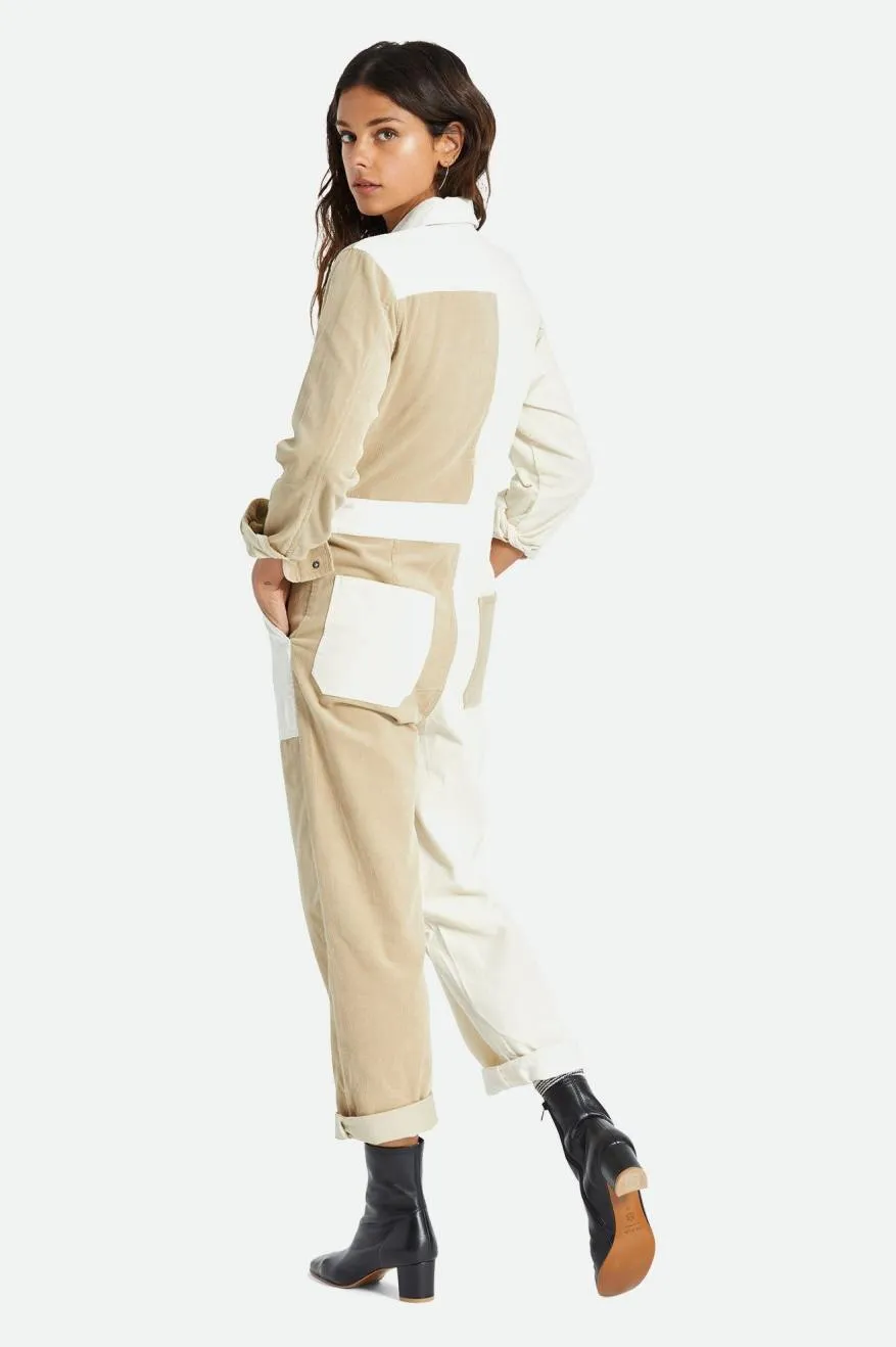 Mersey Coverall - Dove/Vanilla