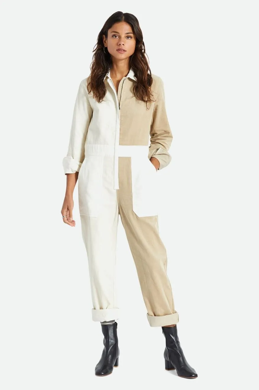 Mersey Coverall - Dove/Vanilla