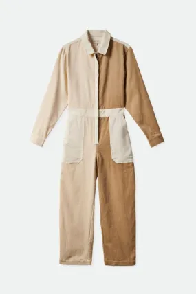 Mersey Coverall - Dove/Vanilla