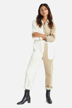 Mersey Coverall - Dove/Vanilla