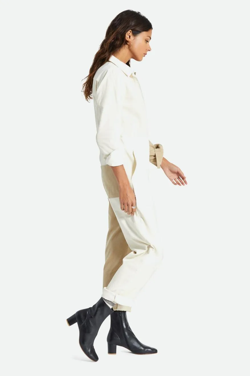 Mersey Coverall - Dove/Vanilla