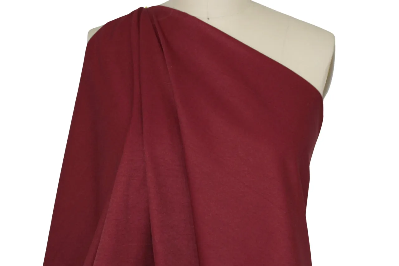 Millennium Rayon Stretch Twill - Oxblood
