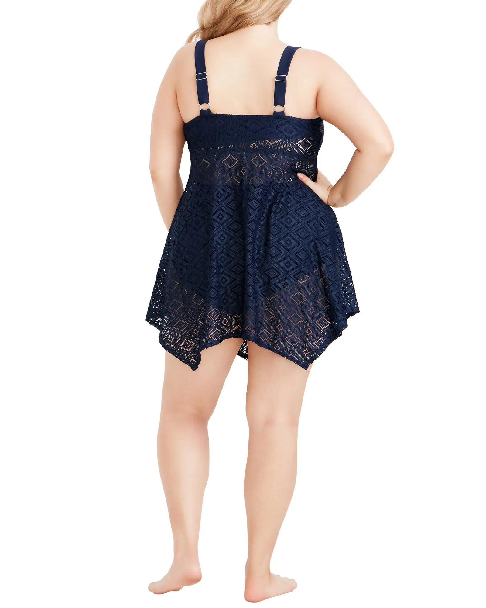 Nina Swim Dress | Navy
