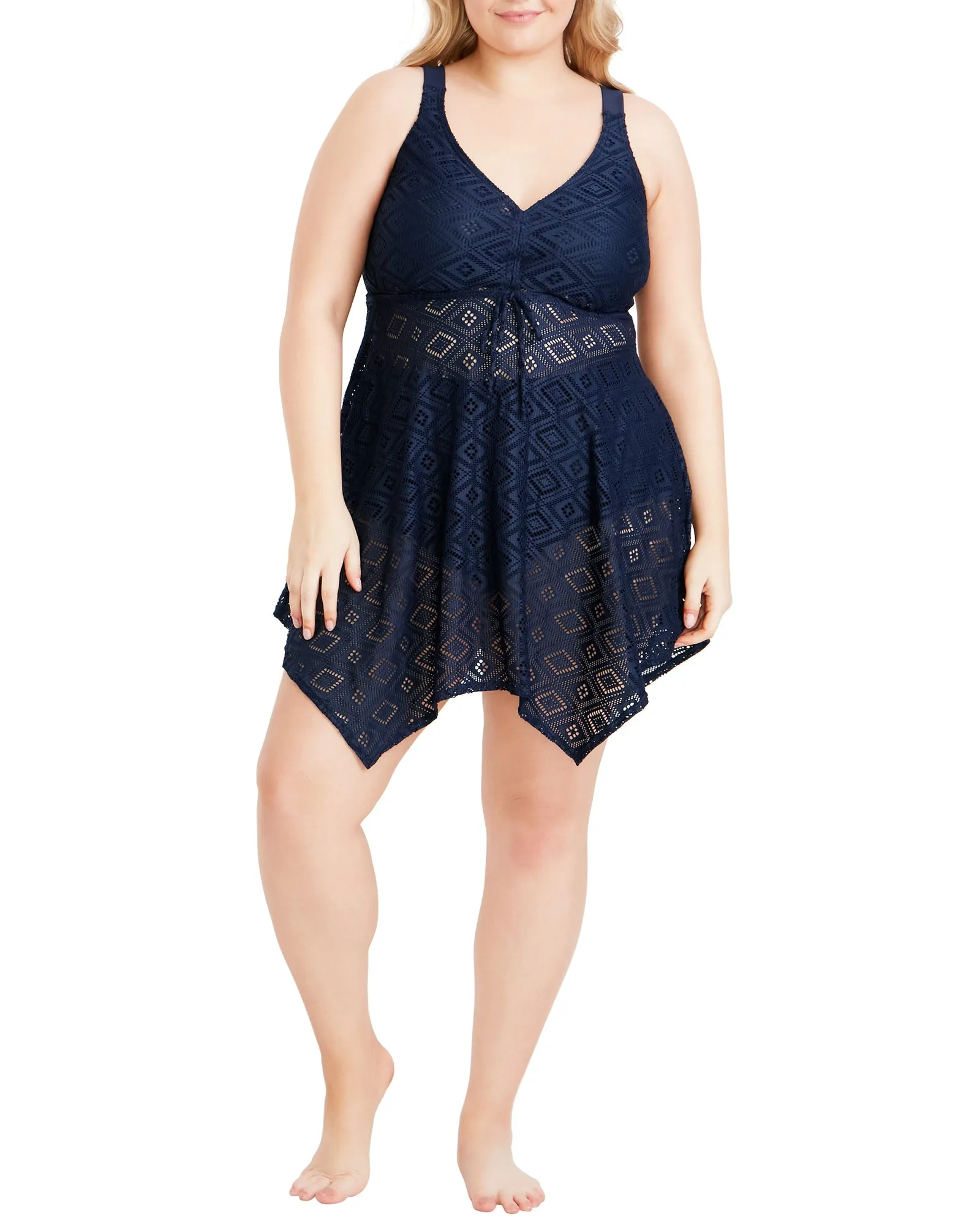 Nina Swim Dress | Navy