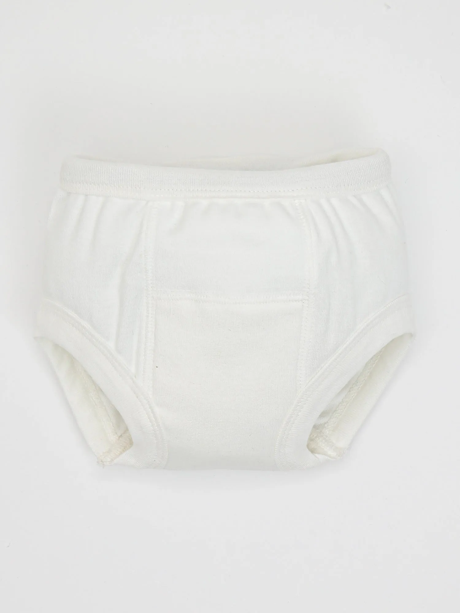 Organic White Training Pant Pack of 3