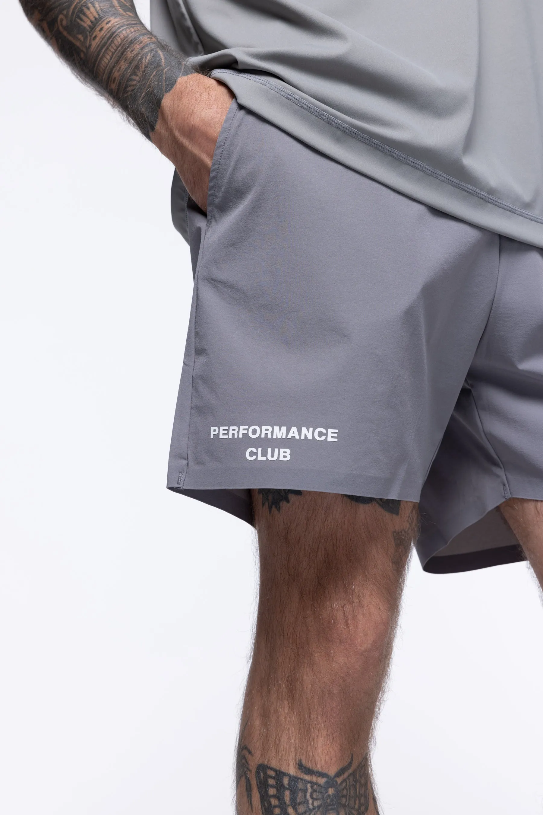 PERFORMANCE CLUB SHORTS - GREY