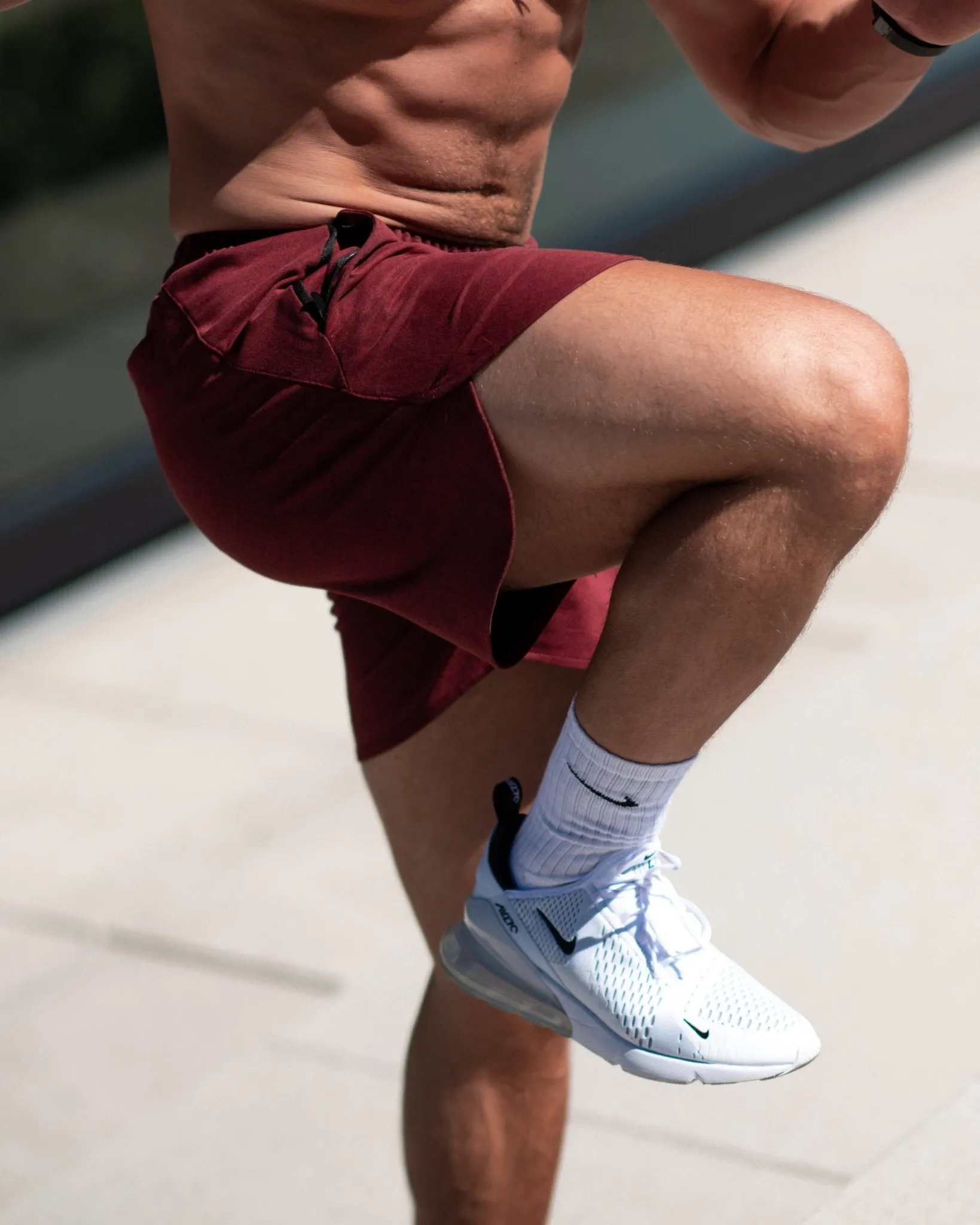 Performance Shorts 2.0 (Burgundy)