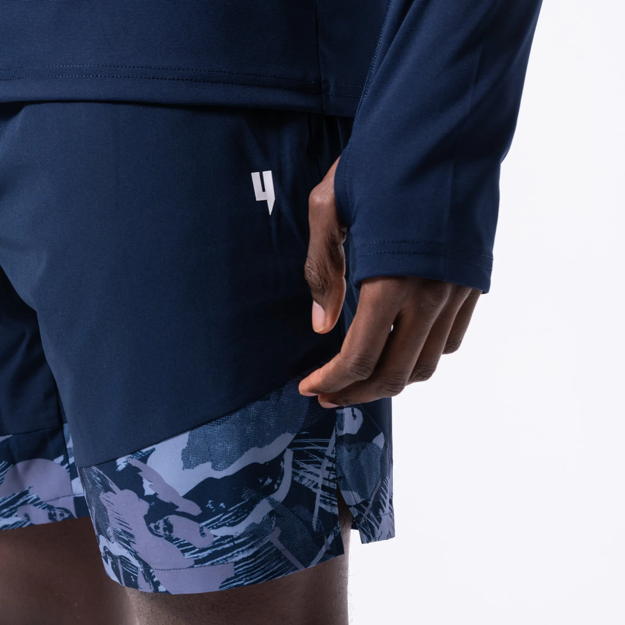 PERFORMANCE SHORTS NAVY CAMO