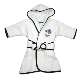  Soft Velour Trimmed Lounge Robes