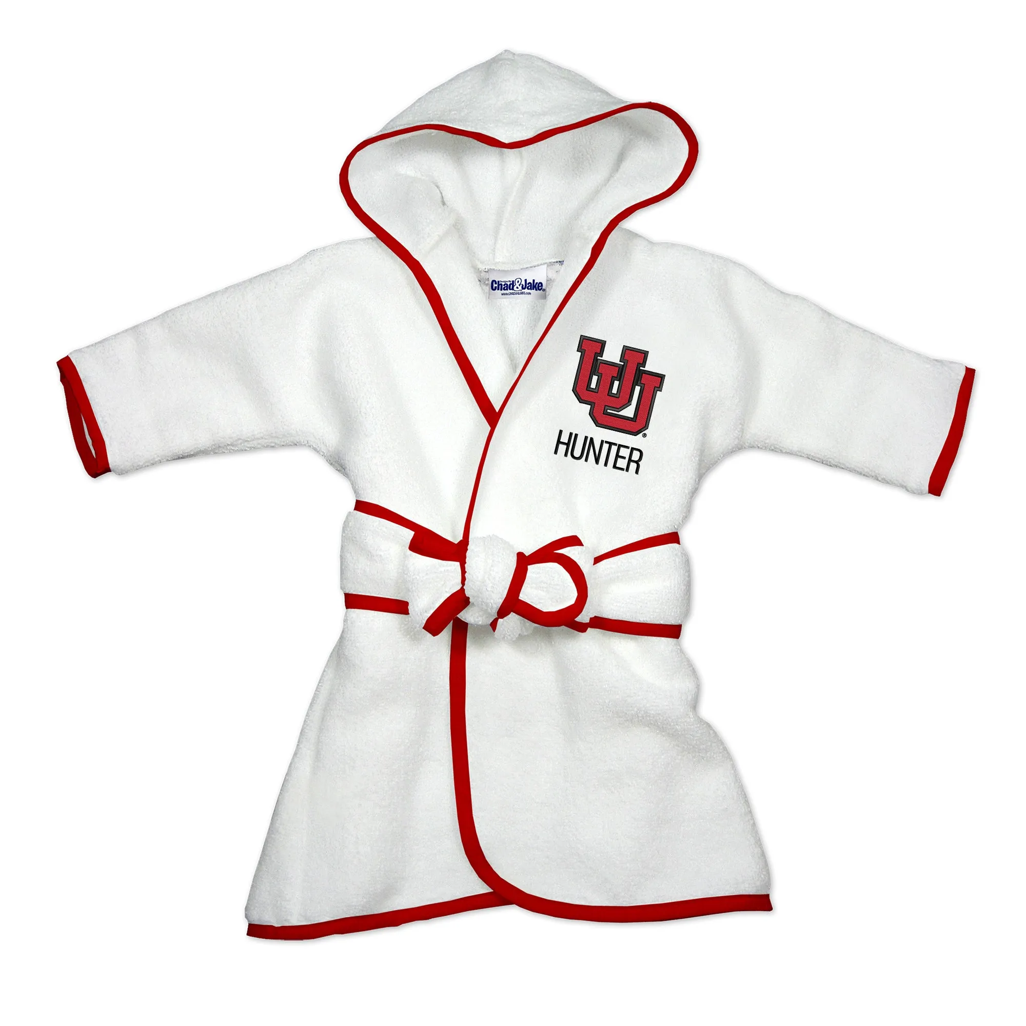 Personalized Utah Utes Interlocking U Robe