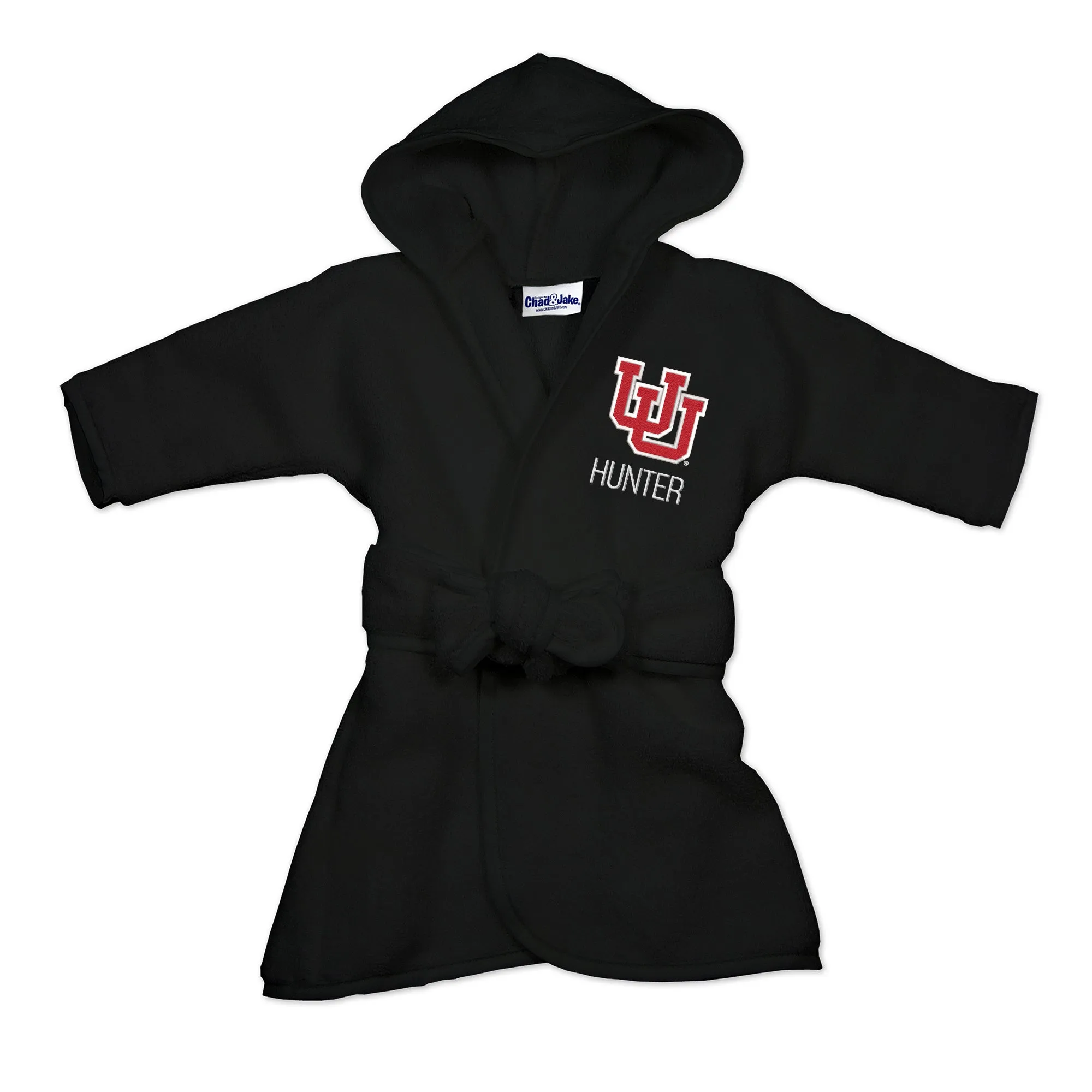 Personalized Utah Utes Interlocking U Robe