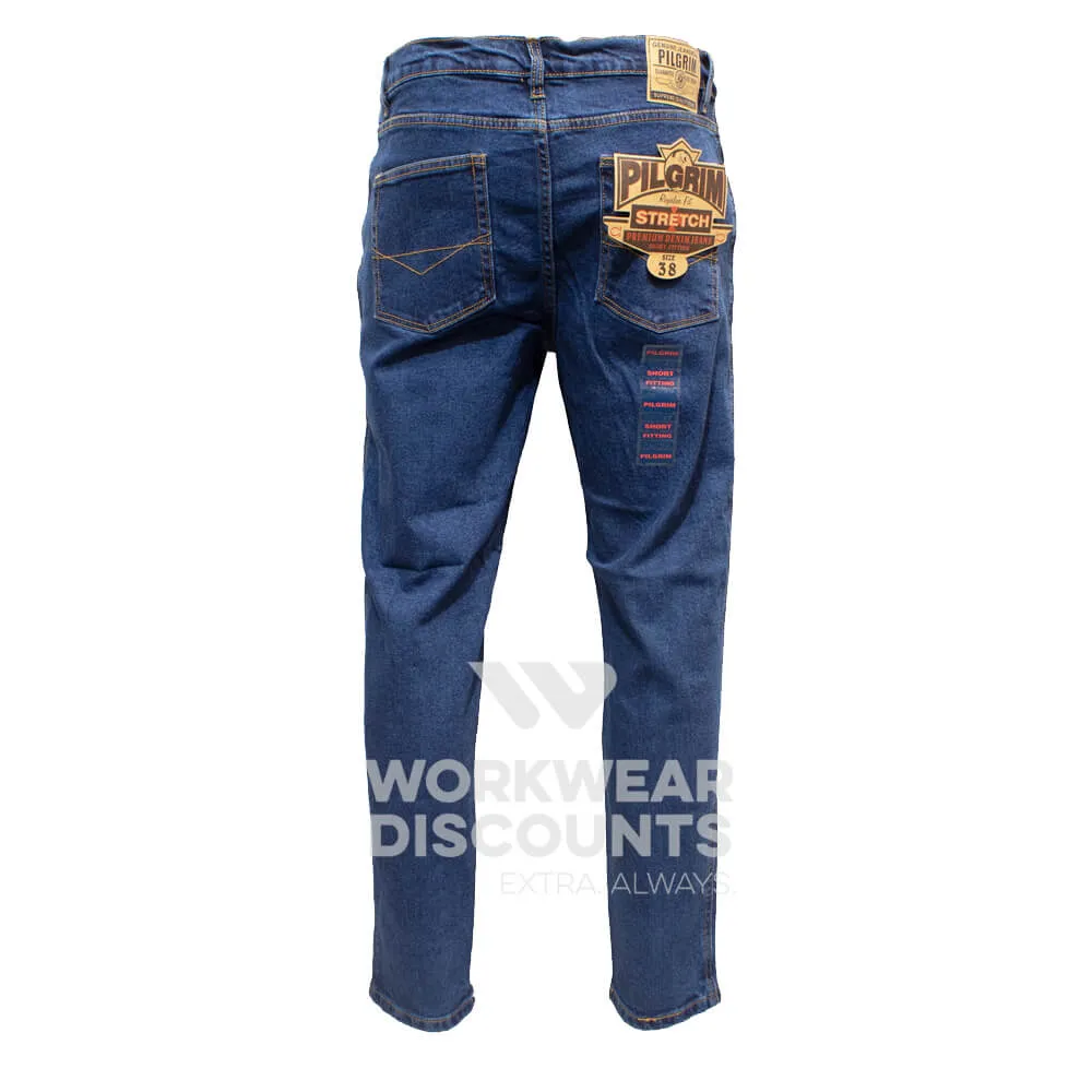 Pilgrim 1016 Mens Stretch 5 Pocket Western Jean