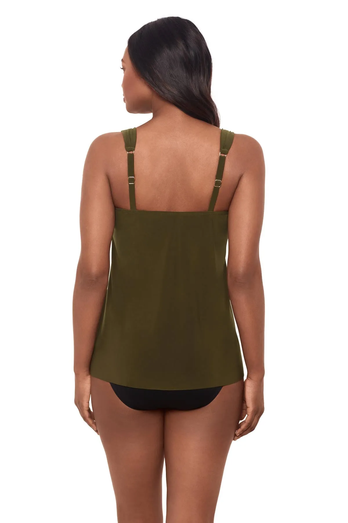 Razzle Dazzle Underwire Tankini Top DD-Cup