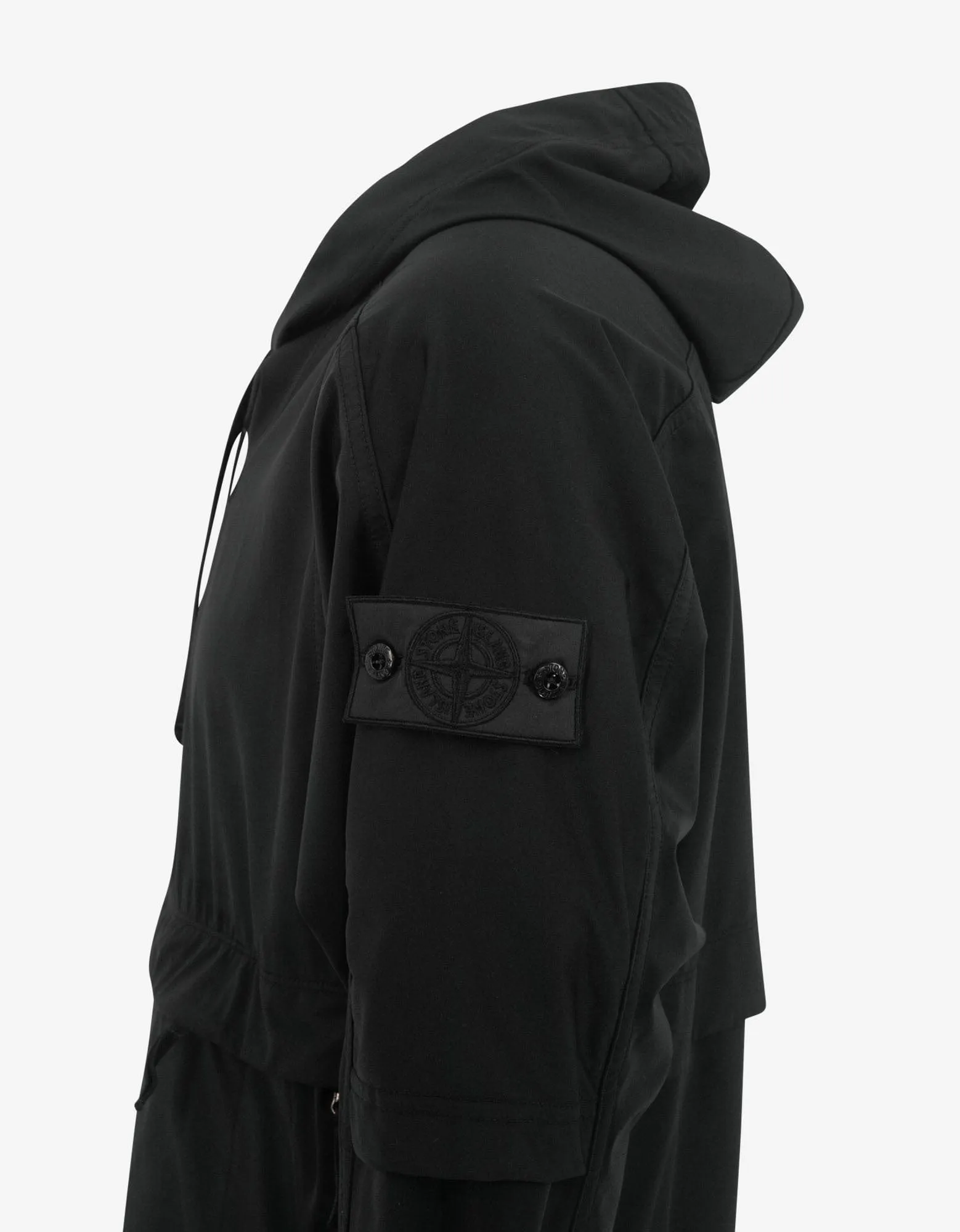 Stone Island Shadow Project Light Nylon-R Black Anorak