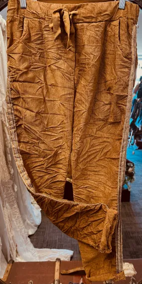 Stretch cord pants