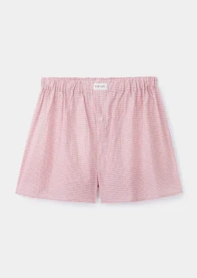 Sunset Microcheck Boxer Shorts