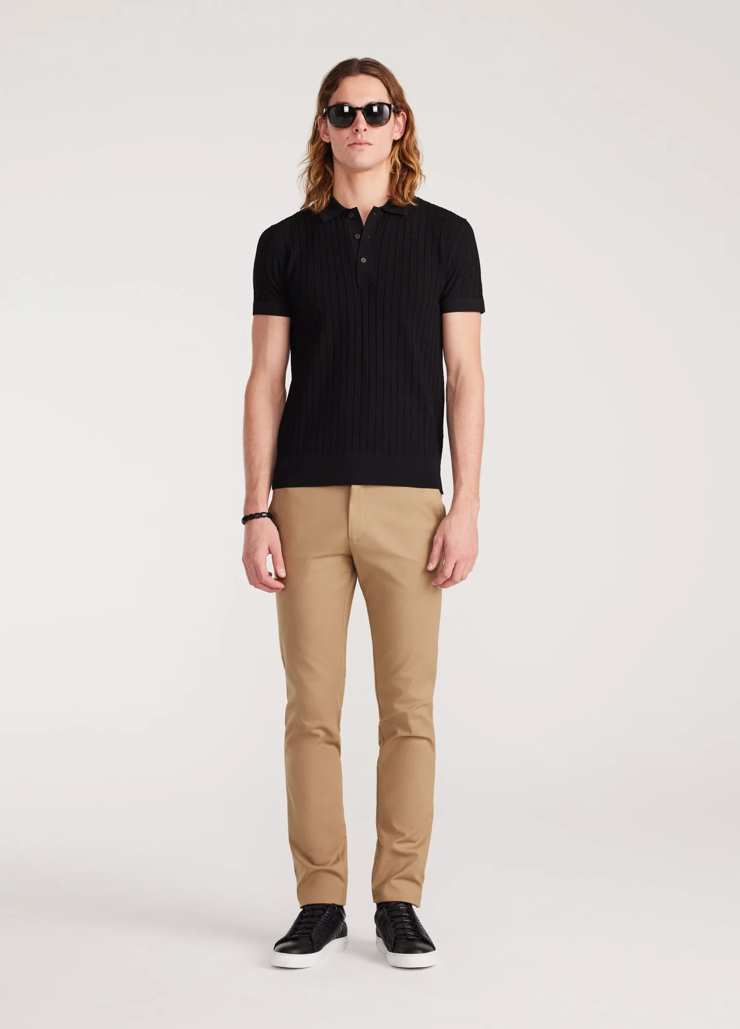 Tech Cotton Stretch Slim Pant Sahara