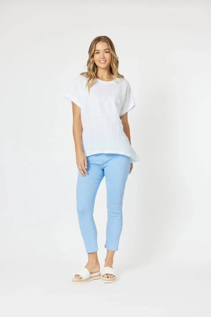 Threadz - Stretch pull on jeans - Blue
