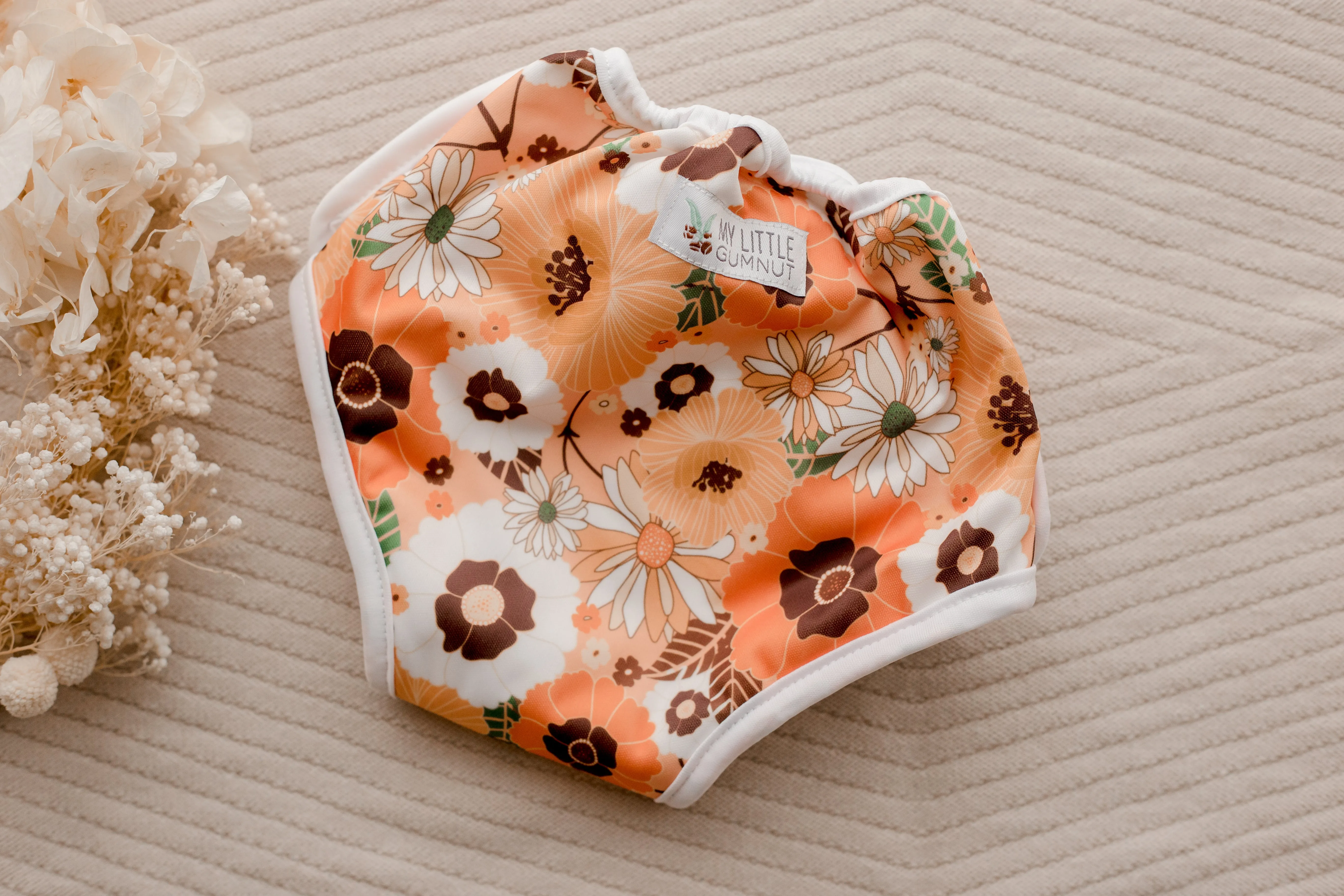 Training Pants - Retro Flowers