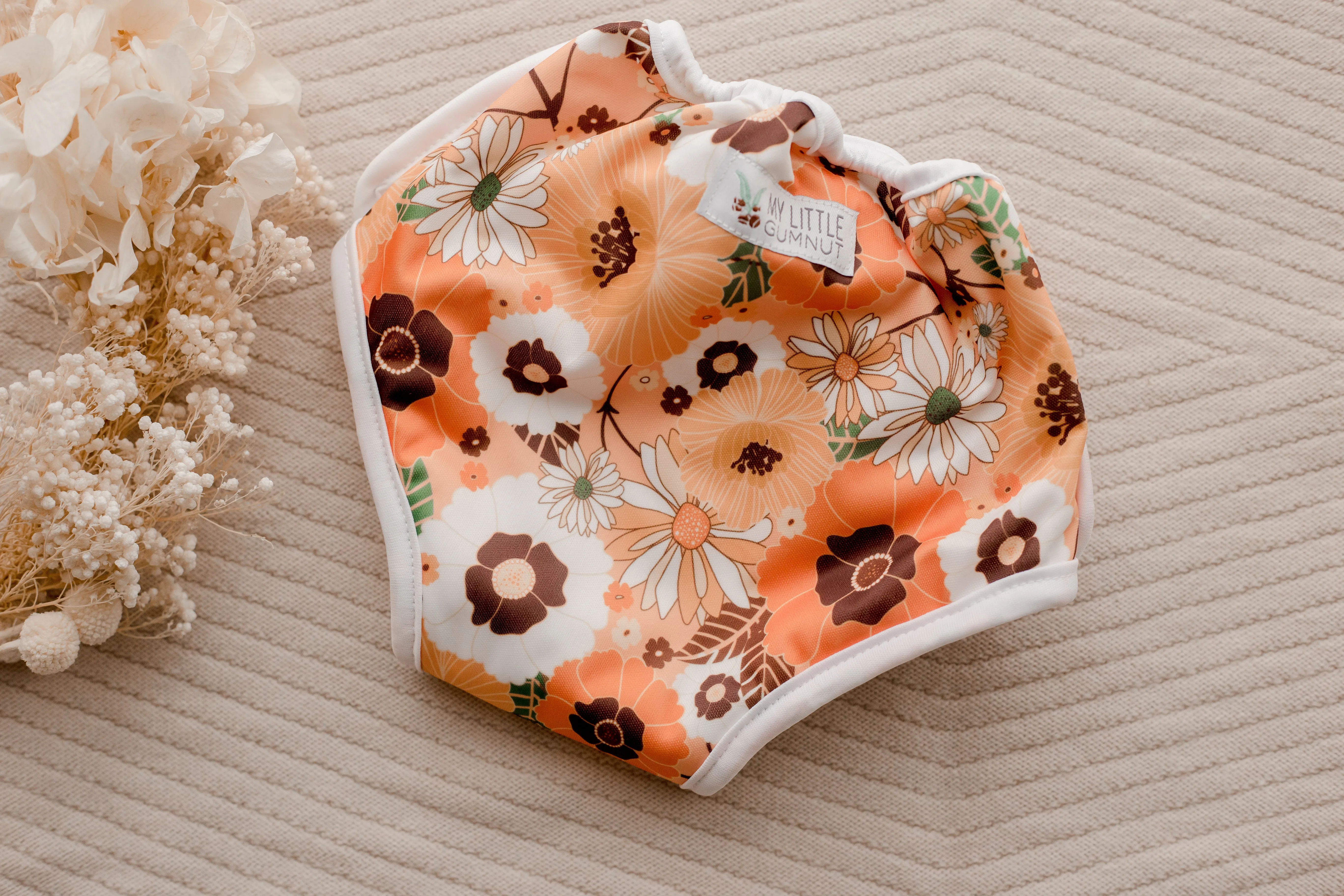 Training Pants - Retro Flowers